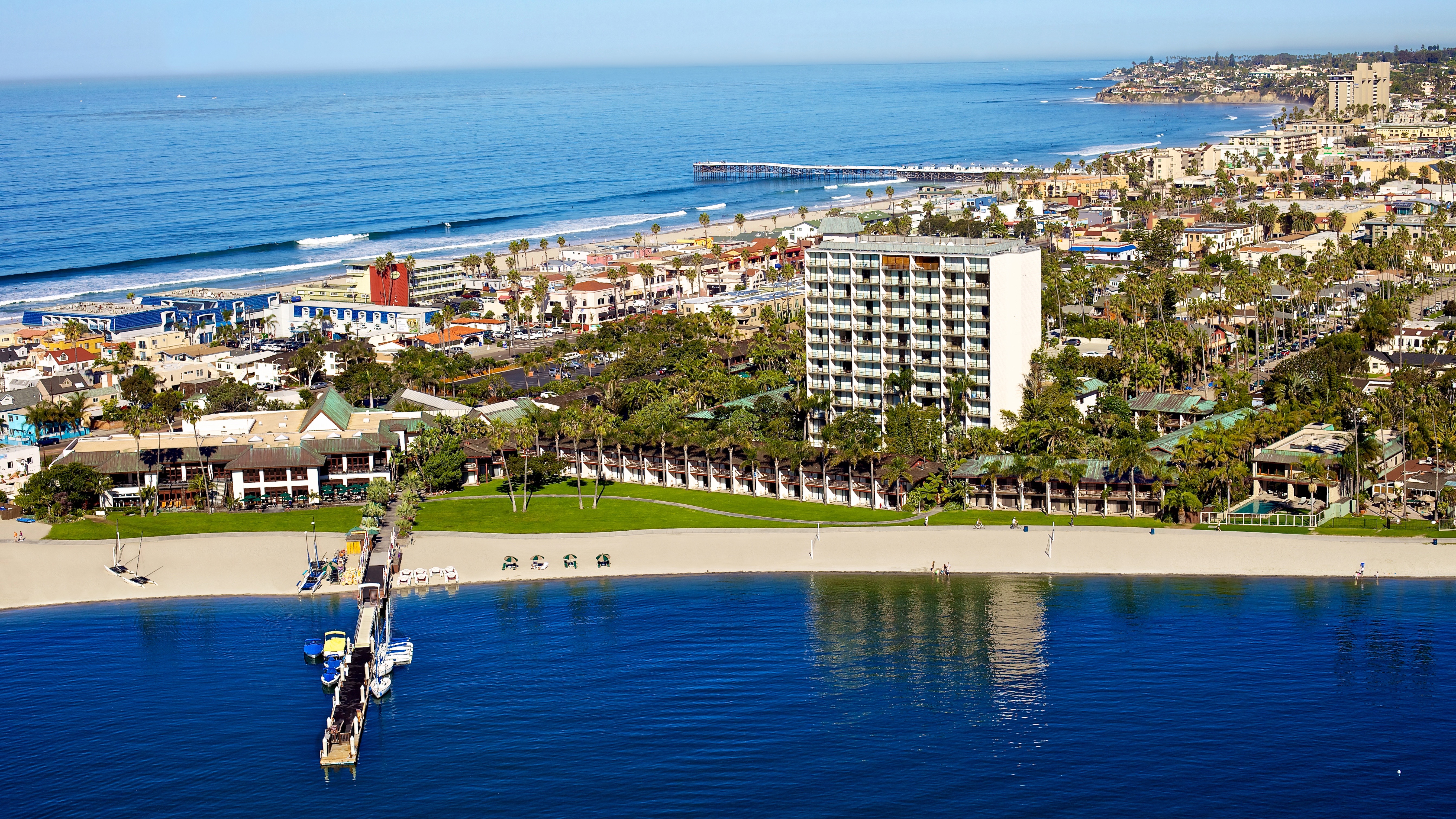 Bird's Eye View, The Spa at Catamaran Resort Hotel, Healthy Living + Travel