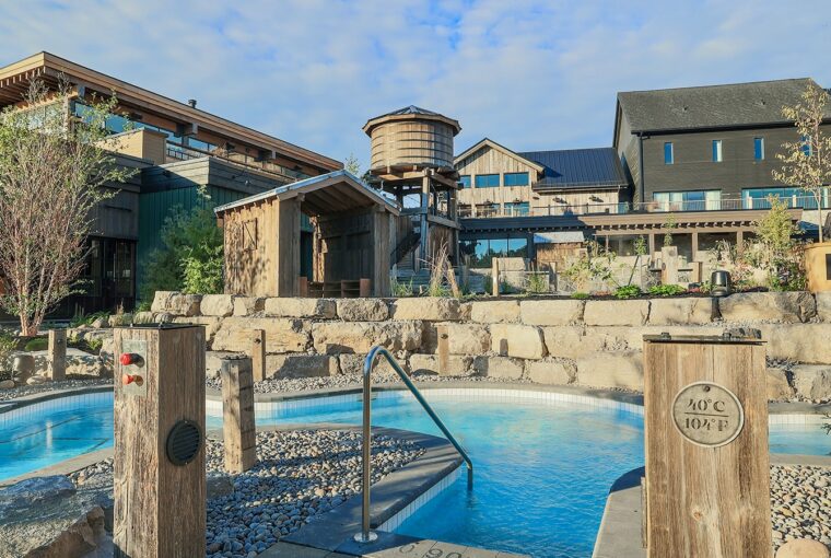 Baths, ThermÎa Spa Village, Healthy Living + Travel