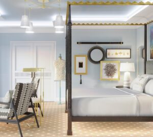 The Grand Lodge Parlor Suite Bedroom