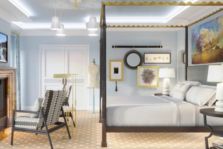 The Grand Lodge Parlor Suite Bedroom